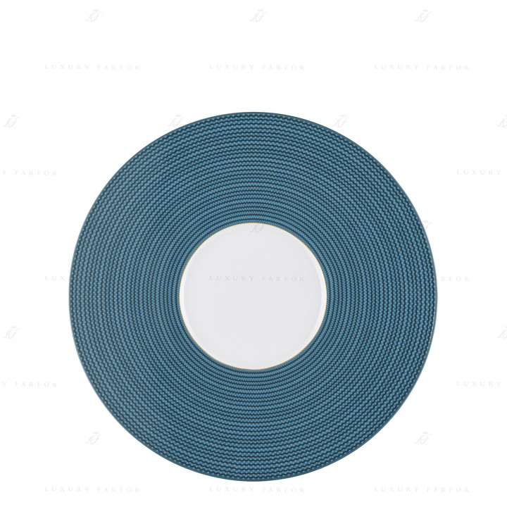 Тарелка гурман 29см коллекции Carlo Dal Bianco Tessuto бренда Fürstenberg