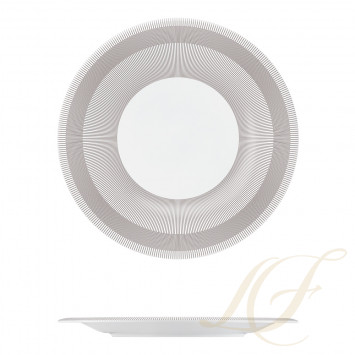 Тарелка закусочная 22см коллекции Fluen Fine Lines бренда Fürstenberg
