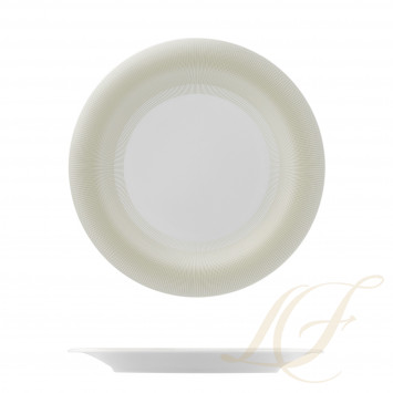 Тарелка закусочная 24см коллекции Fluen Fine Lines бренда Fürstenberg