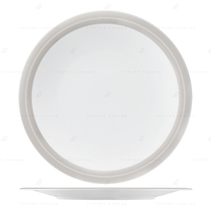Тарелка подстановочная 32см коллекции Fluen Fine Lines бренда Fürstenberg