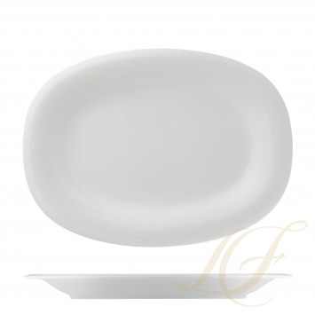 Блюдо овальное 38см коллекции Fluen Fine Lines бренда Fürstenberg