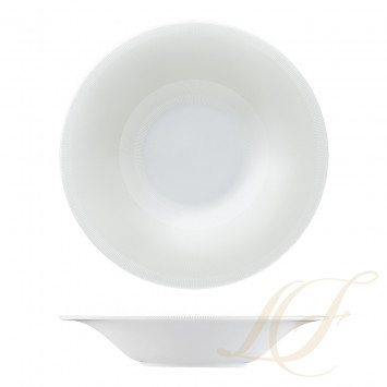 Тарелка суповая 23см коллекции Fluen Fine Lines бренда Fürstenberg