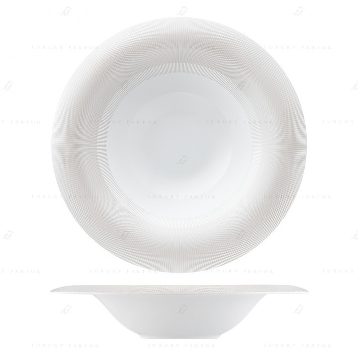 Тарелка для спагетти 26см коллекции Fluen Fine Lines бренда Fürstenberg