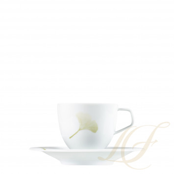 Чашка эспрессо с блюдцем 0,10л коллекции Fluen Luminea бренда Fürstenberg