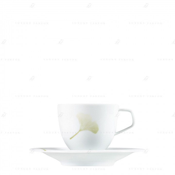 Чашка эспрессо с блюдцем 0,10л коллекции Fluen Luminea бренда Fürstenberg