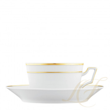 Чашка чайная с блюдцем 0,18л коллекции Herzog Ferdinand Wilhelmina бренда Fürstenberg