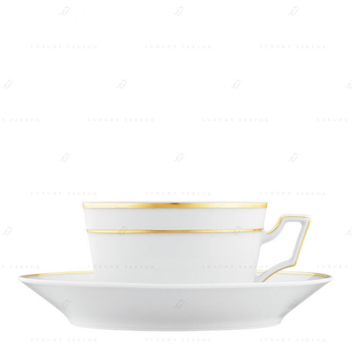 Чашка чайная с блюдцем 0,18л коллекции Herzog Ferdinand Wilhelmina бренда Fürstenberg