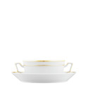 Чаша суповая с блюдцем 0,30л коллекции Herzog Ferdinand Wilhelmina бренда Fürstenberg