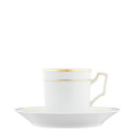 Чашка кофейная с блюдцем 0,18л коллекции Herzog Ferdinand Wilhelmina бренда Fürstenberg