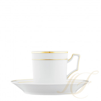 Чашка кофейная с блюдцем 0,18л коллекции Herzog Ferdinand Wilhelmina бренда Fürstenberg