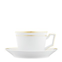 Чашка капучино с блюдцем 0,20л коллекции Herzog Ferdinand Wilhelmina бренда Fürstenberg