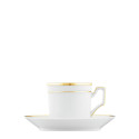 Чашка эспрессо с блюдцем 0,10л коллекции Herzog Ferdinand Wilhelmina бренда Fürstenberg