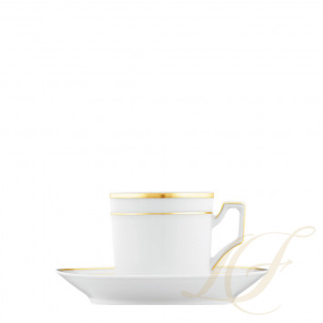 Чашка эспрессо с блюдцем 0,10л коллекции Herzog Ferdinand Wilhelmina бренда Fürstenberg