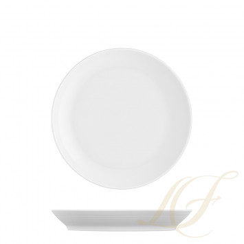 Тарелка закусочная 19см коллекции Omnia Weiss бренда Fürstenberg