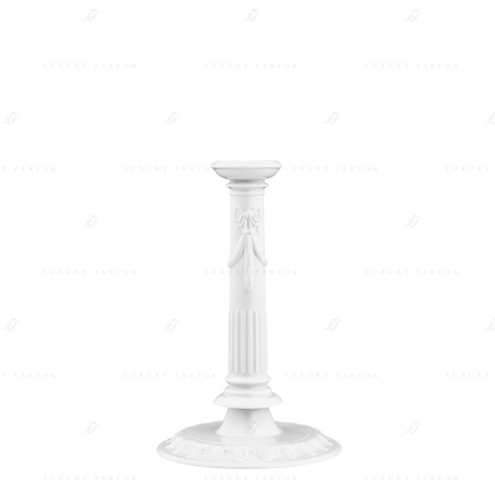 Подсвечник 22см коллекции Подарки Schloss Fürstenberg Weiss бренда Fürstenberg