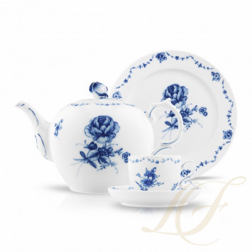 Столовый сервиз на 6 персон, 22 предмета коллекции Alt-Fürstenberg Lottine бренда Fürstenberg