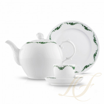 Столовый сервиз на 6 персон, 22 предмета коллекции Alt-Fürstenberg Schlossgarten бренда Fürstenberg