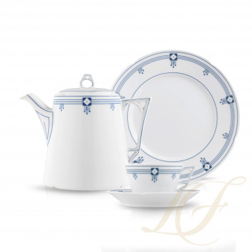 Столовый сервиз на 6 персон, 22 предмета коллекции Ariana Norma бренда Fürstenberg