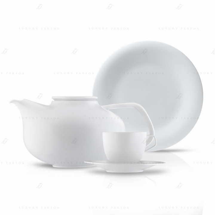 Чайный сервиз на 6 персон, 21 предмет коллекции Fluen бренда Fürstenberg