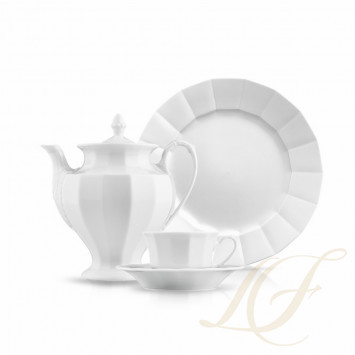 Столовый сервиз на 6 персон, 22 предмета коллекции Grecque бренда Fürstenberg