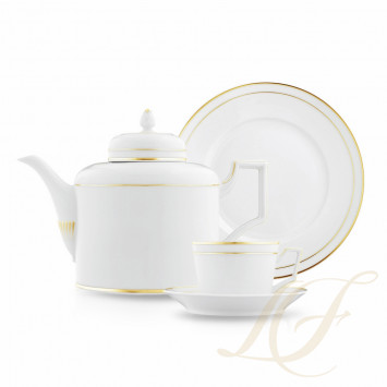 Столовый сервиз на 6 персон, 22 предмета  коллекции Herzog Ferdinand Wilhelmina бренда Fürstenberg