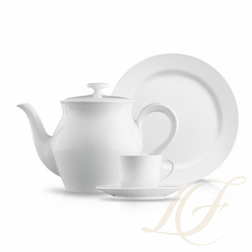 Столовый сервиз на 6 персон, 45 предмета коллекции Wagenfield бренда Fürstenberg