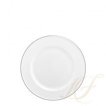 Тарелка закусочная 21см коллекции Wagenfeld Schwarze Linie бренда Fürstenberg