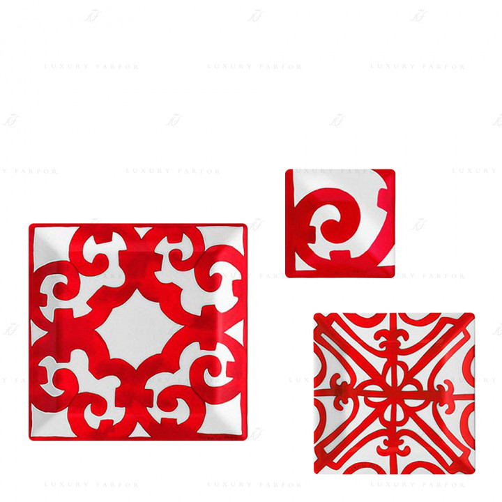 Набор из 3 чаш (№ 1 до № 3)  коллекции Balcon du Guadalquivir бренда Hermes