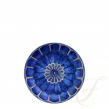 Тарелка десертная 17см коллекции Bleus d'Ailleurs бренда Hermes