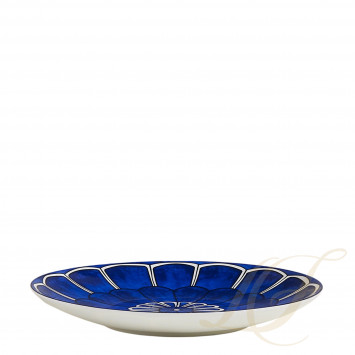 Тарелка десертная 17см коллекции Bleus d'Ailleurs бренда Hermes