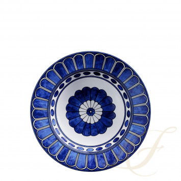 Тарелка для спагетти 24см коллекции Bleus d'Ailleurs бренда Hermes