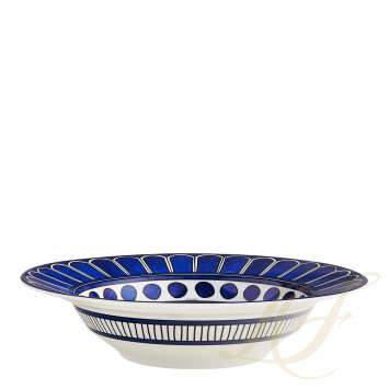 Тарелка для спагетти 24см коллекции Bleus d'Ailleurs бренда Hermes