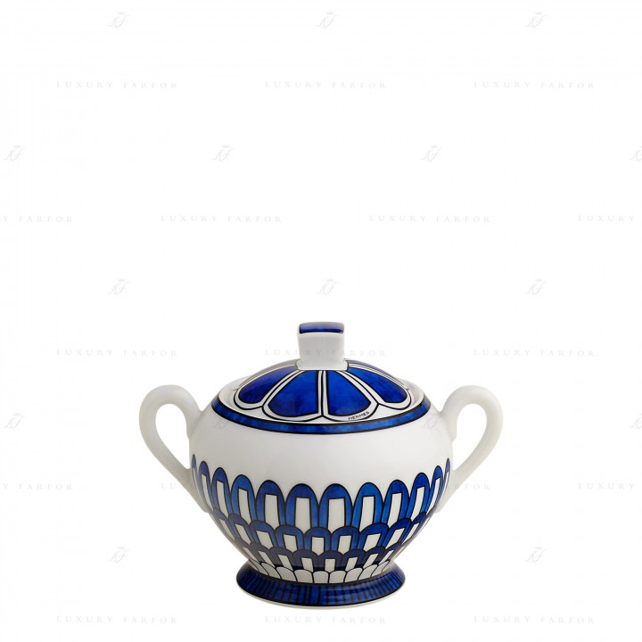 Сахарница 250мл коллекции Bleus d'Ailleurs бренда Hermes
