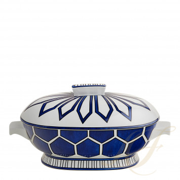 Супница 1700мл коллекции Bleus d'Ailleurs бренда Hermes