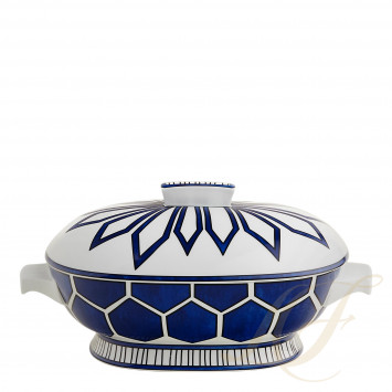 Супница 1700мл коллекции Bleus d'Ailleurs бренда Hermes