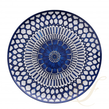 Блюдо круглое 44см коллекции Bleus d'Ailleurs бренда Hermes