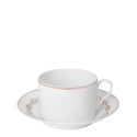 Чашка для завтрака с блюдцем 340мл коллекции Chaine d'Ancre 