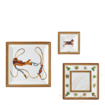 Набор из 3 чаш (№ 1 до № 3)  коллекции Cheval d'Orient бренда Hermes