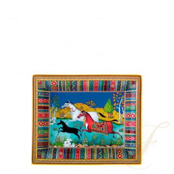 Чаша прямоугольная 21x17см коллекции Cheval d'Orient бренда Hermes