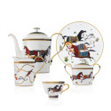 Чайный сервиз на 6 персон коллекции Cheval d'Orient бренда Hermes