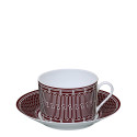 Чашка для завтрака с блюдцем 340мл коллекции Deco 