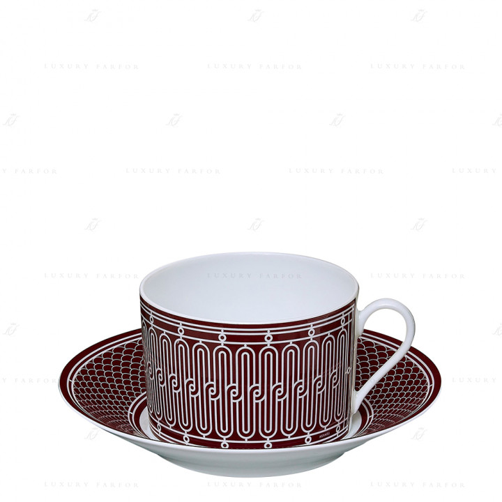 Чашка для завтрака с блюдцем 340мл коллекции Deco 