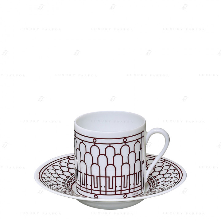 Чашка кофейная с блюдцем 90мл коллекции Deco 