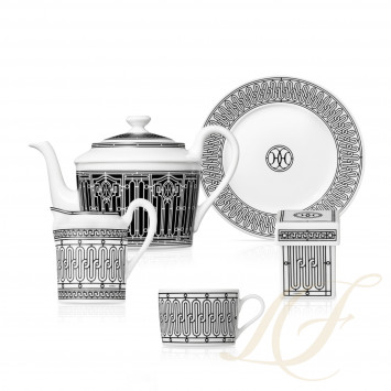 Чайный сервиз на 6 персон коллекции Deco бренда Hermes