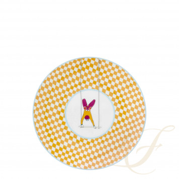 Тарелка закусочная № 2 21,5см коллекции Hermes Circus бренда Hermes