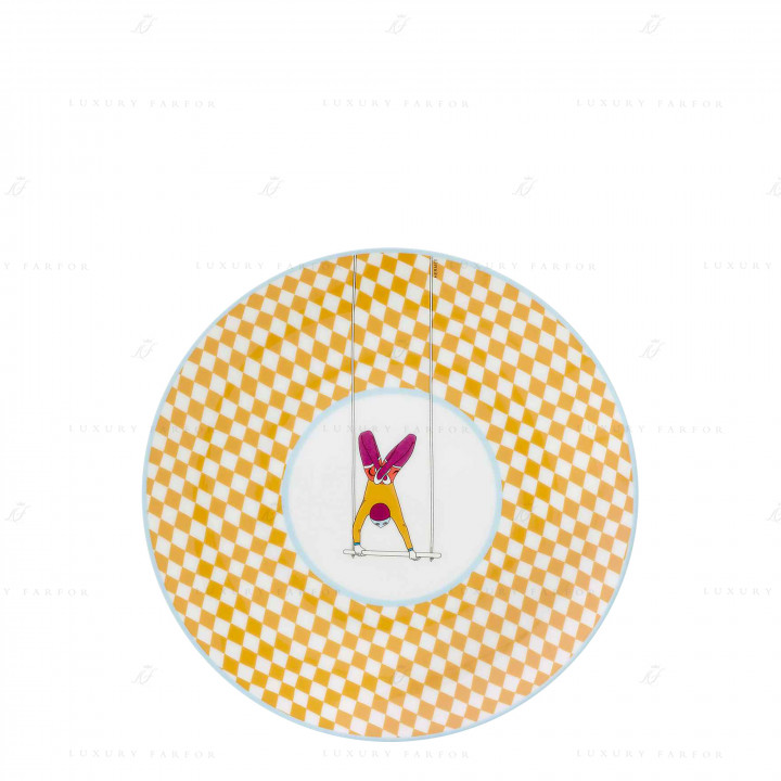 Тарелка закусочная № 2 21,5см коллекции Hermes Circus бренда Hermes