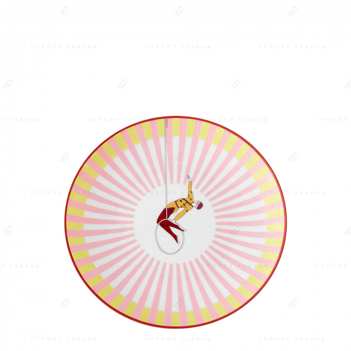 Тарелка закусочная № 3 21,5см коллекции Hermes Circus бренда Hermes