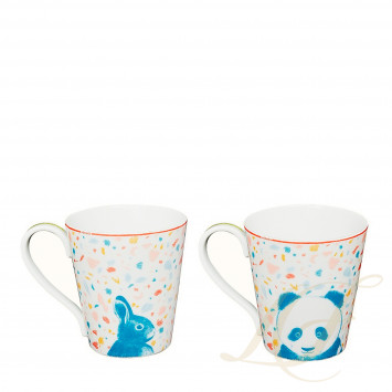 Кружка, набор из 2шт. 250мл коллекции Passe Passe бренда Hermes