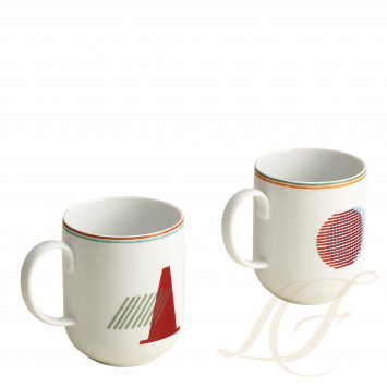 Набор из 2 кружек  коллекции Saut Hermès бренда Hermes