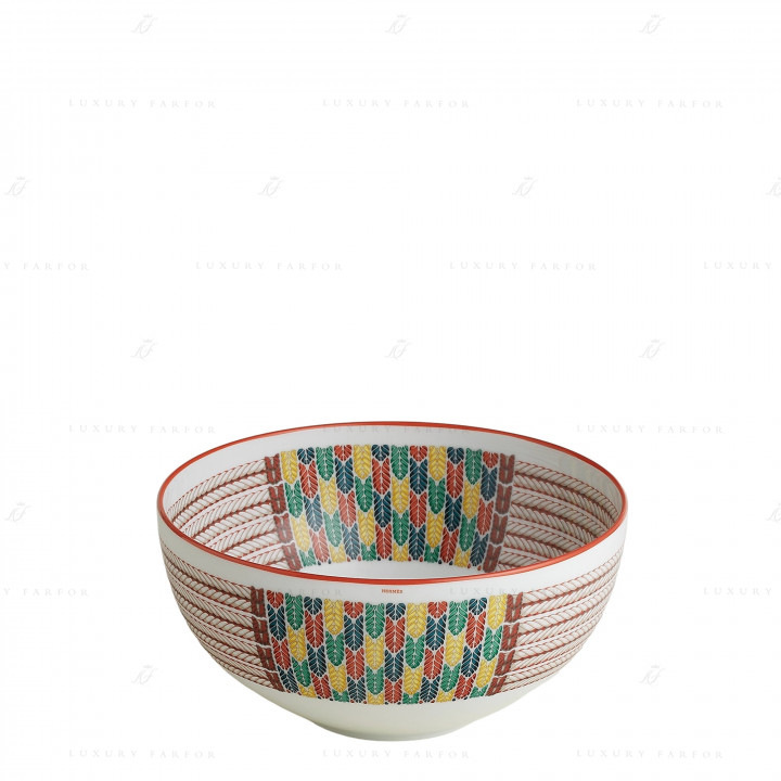 Салатник 20см коллекции Tressages Equestres бренда Hermes